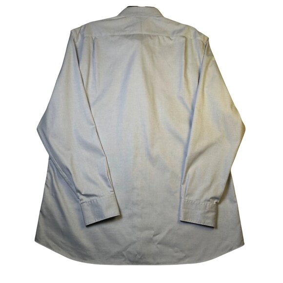 Charles Tyrwhitt Mens Slim Fit Non-Iron Dress Shirt Blue Dot 17.5/36 XL 44/91cm - Picture 4 of 11